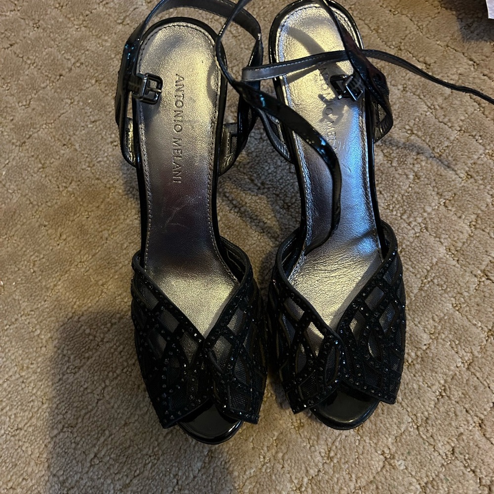 Antonio Melani Black Women's Sandals